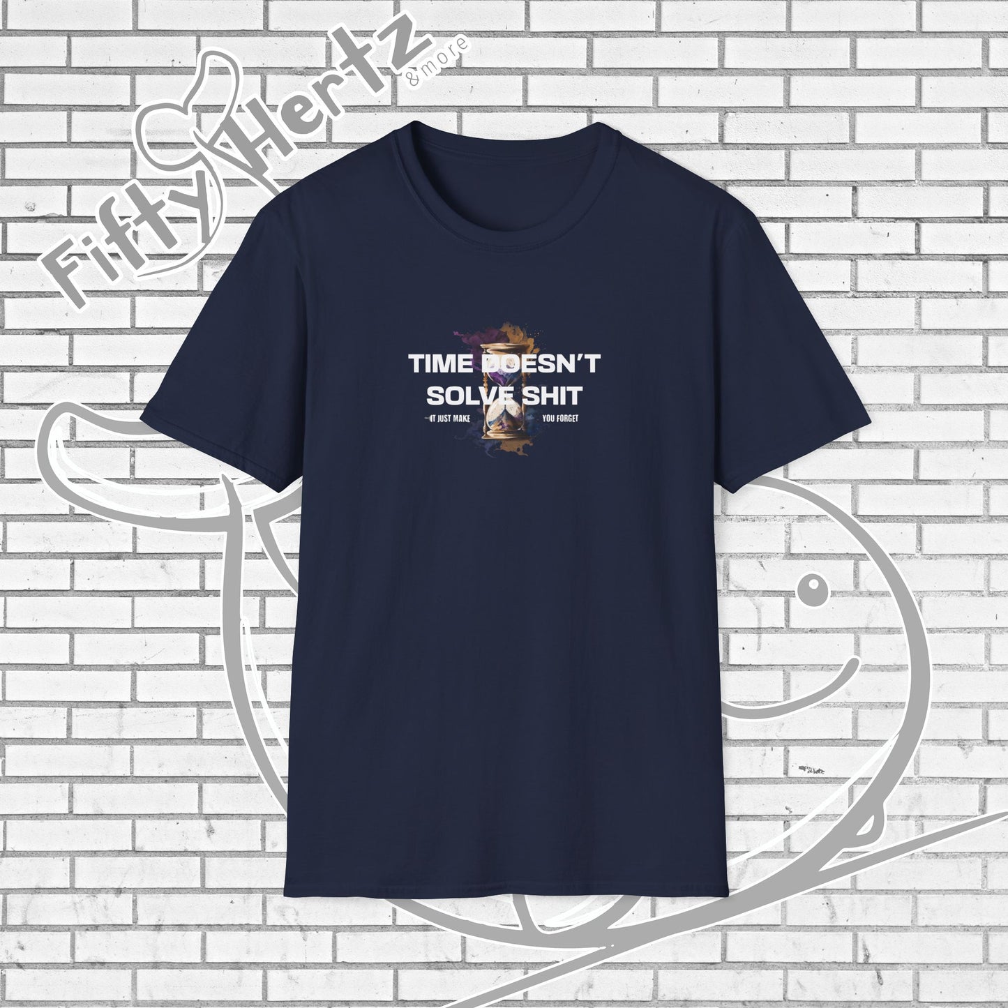 Time doesn't Solve (Dark) Unisex T-Shirt