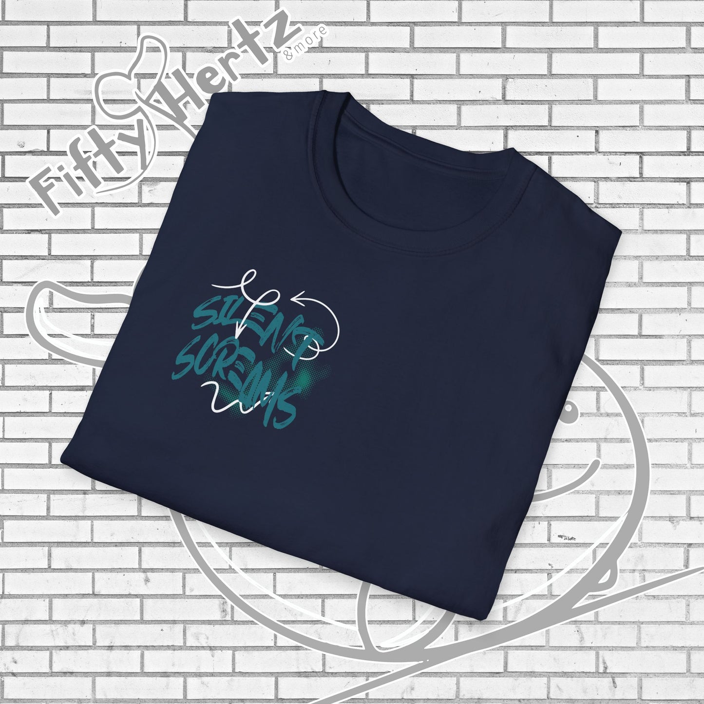 Silent Scream (Dark) Unisex T-Shirt