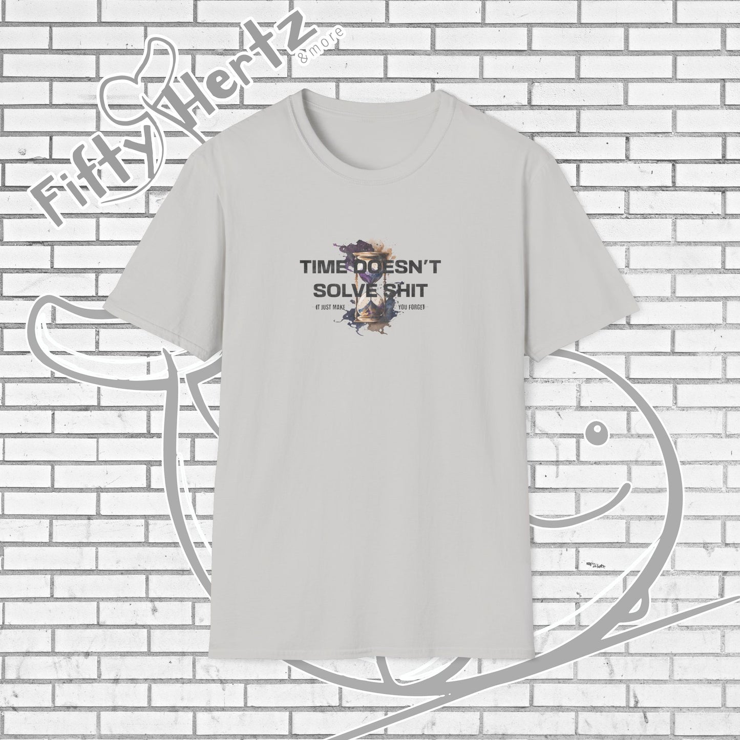 Time doesn't Solve (Light) Unisex T-Shirt
