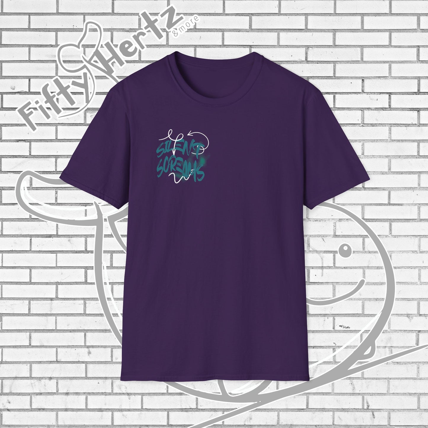 Silent Scream (Dark) Unisex T-Shirt