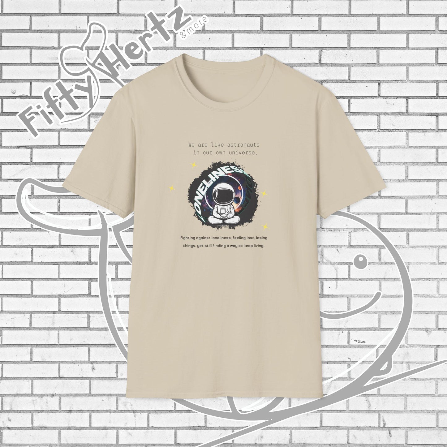 Lonely Universe (Light) Unisex T-shirt