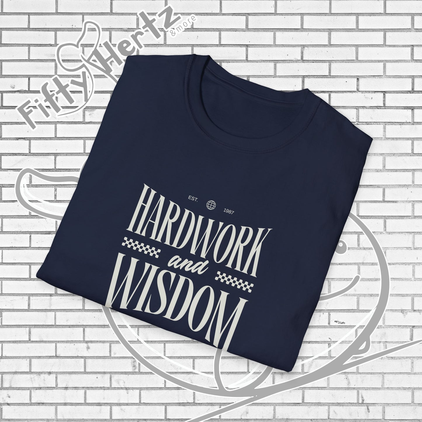 Hardwork & Wisdom (Dark) Unisex T-Shirt