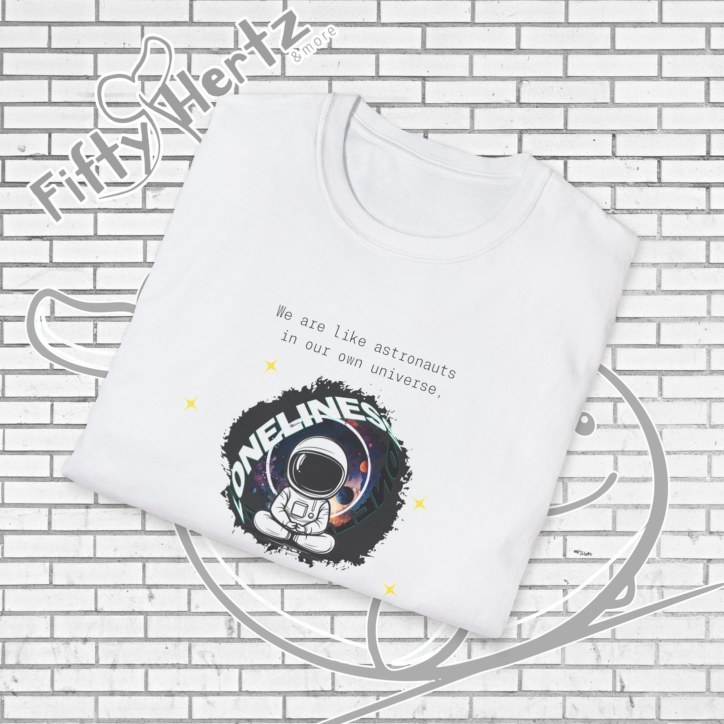 Lonely Universe (Light) Unisex T-shirt