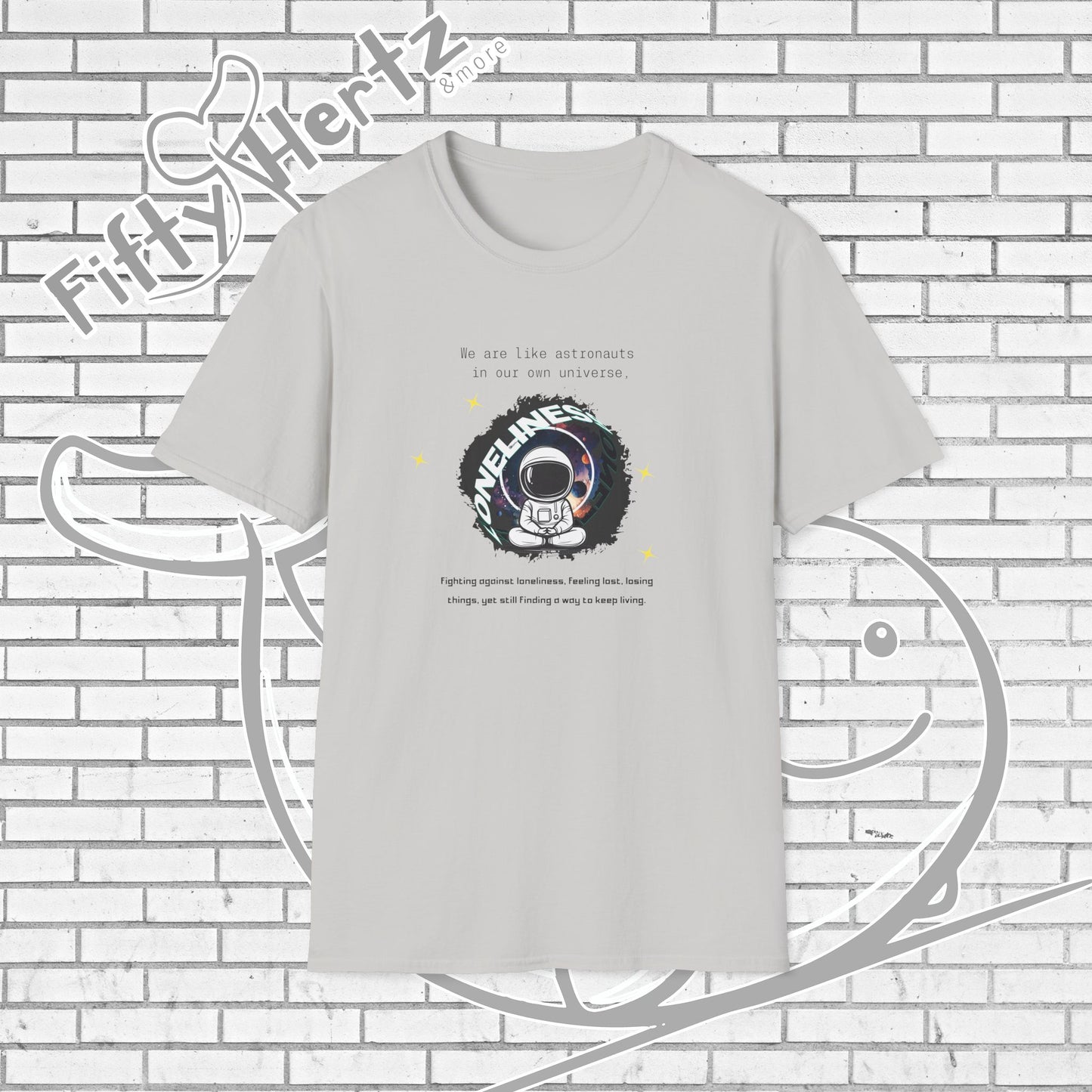 Lonely Universe (Light) Unisex T-shirt
