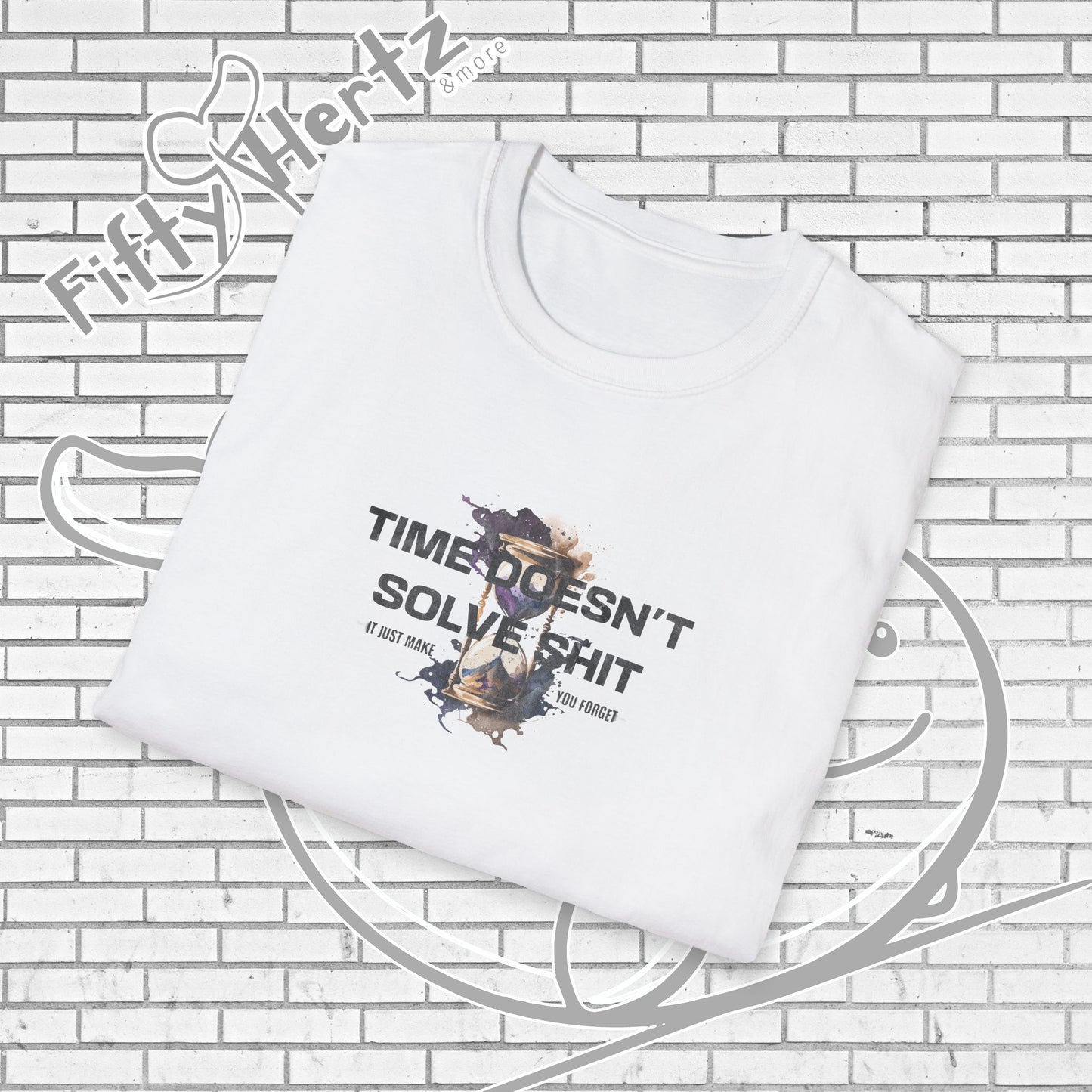 Time doesn't Solve (Light) Unisex T-Shirt