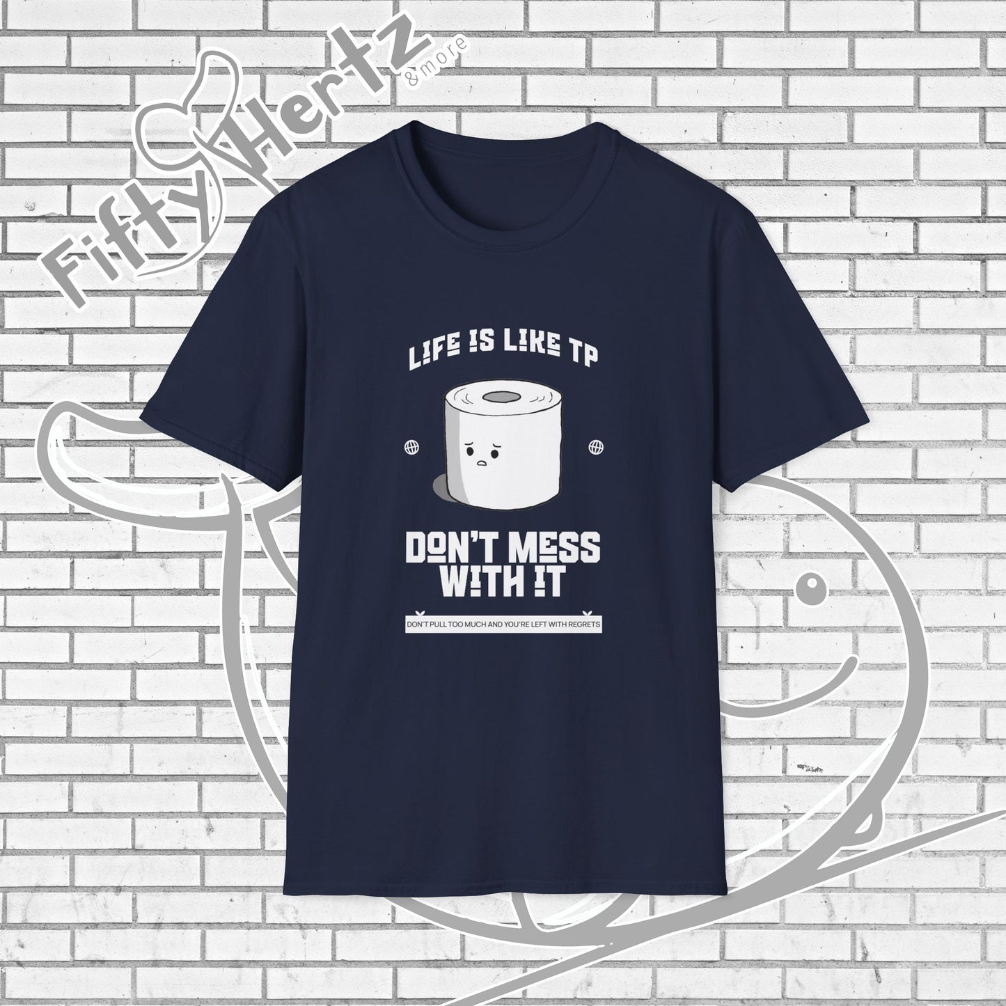 Life's like TP (Dark) Unisex T-Shirt