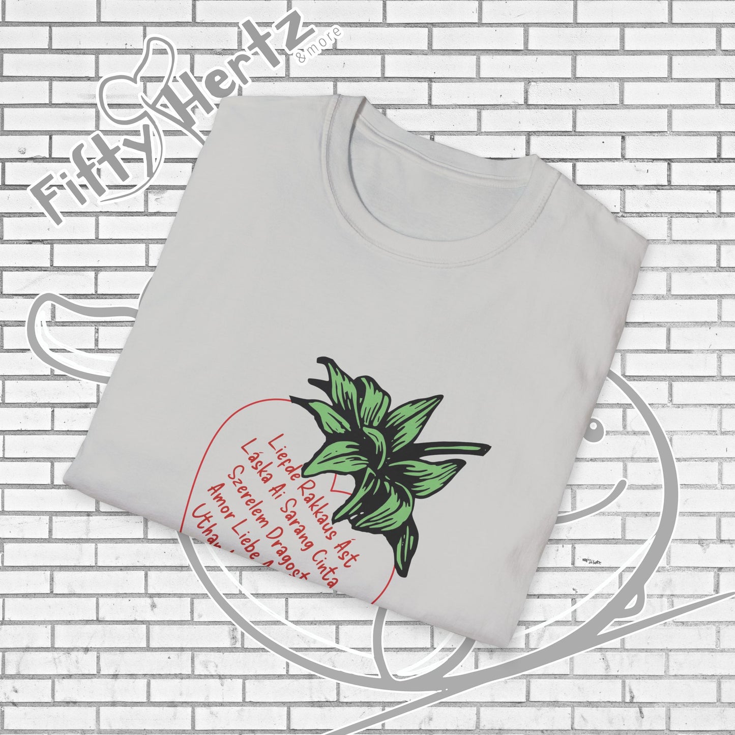 Strawberry Love Unisex T-Shirt