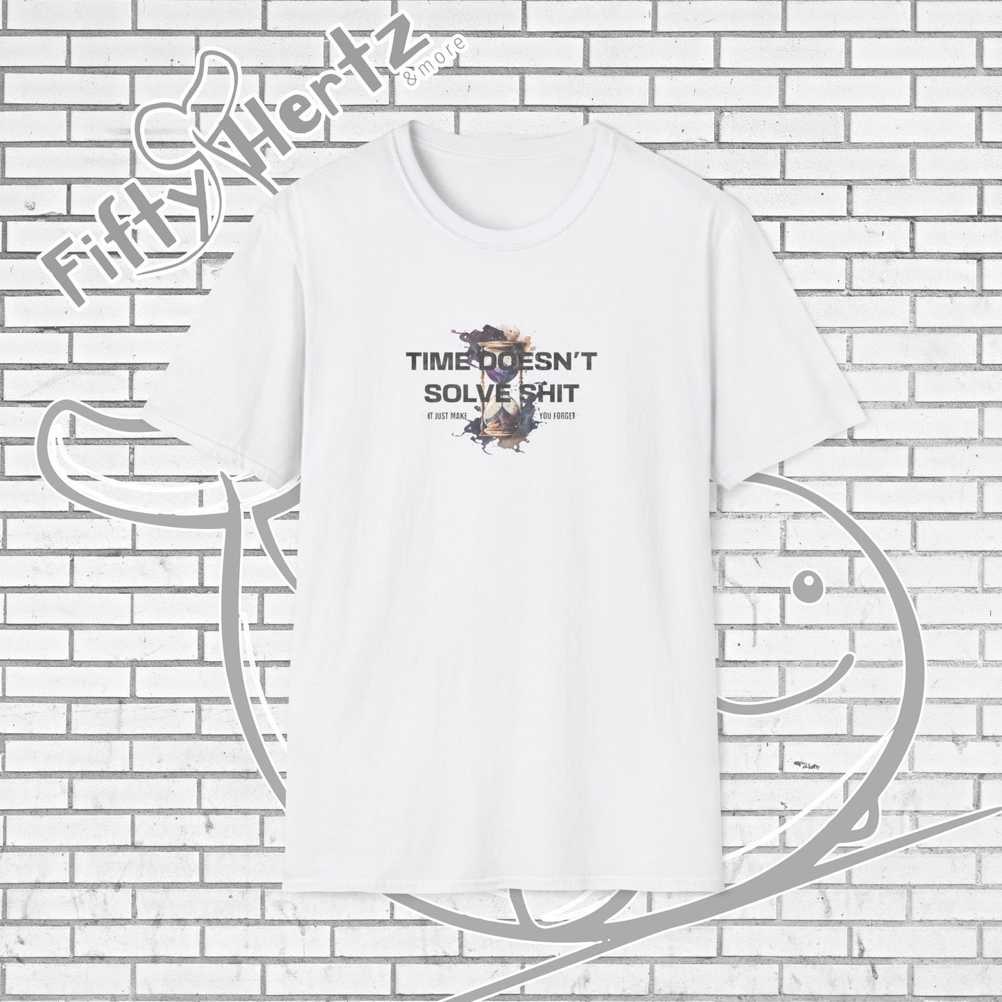 Time doesn't Solve (Light) Unisex T-Shirt