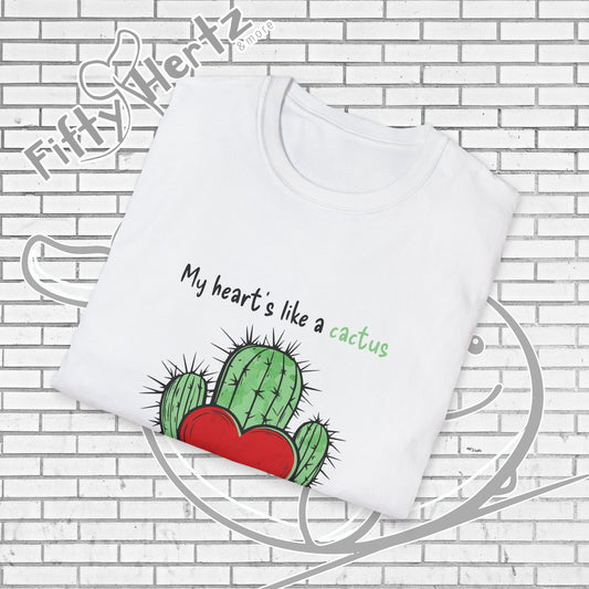 Heart's like a Cactus Unisex T-Shirt