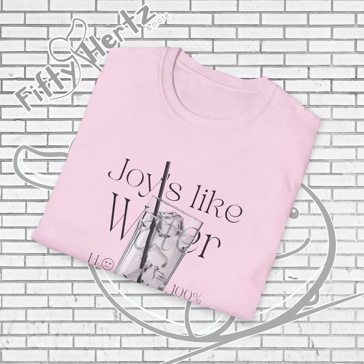 100% H2O (Light) Unisex T-Shirt