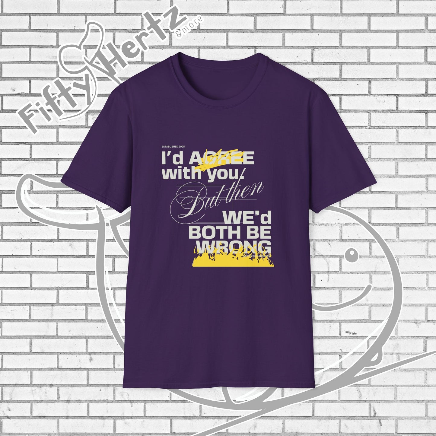 Both be WRONG (Dark)  Unisex T-Shirt