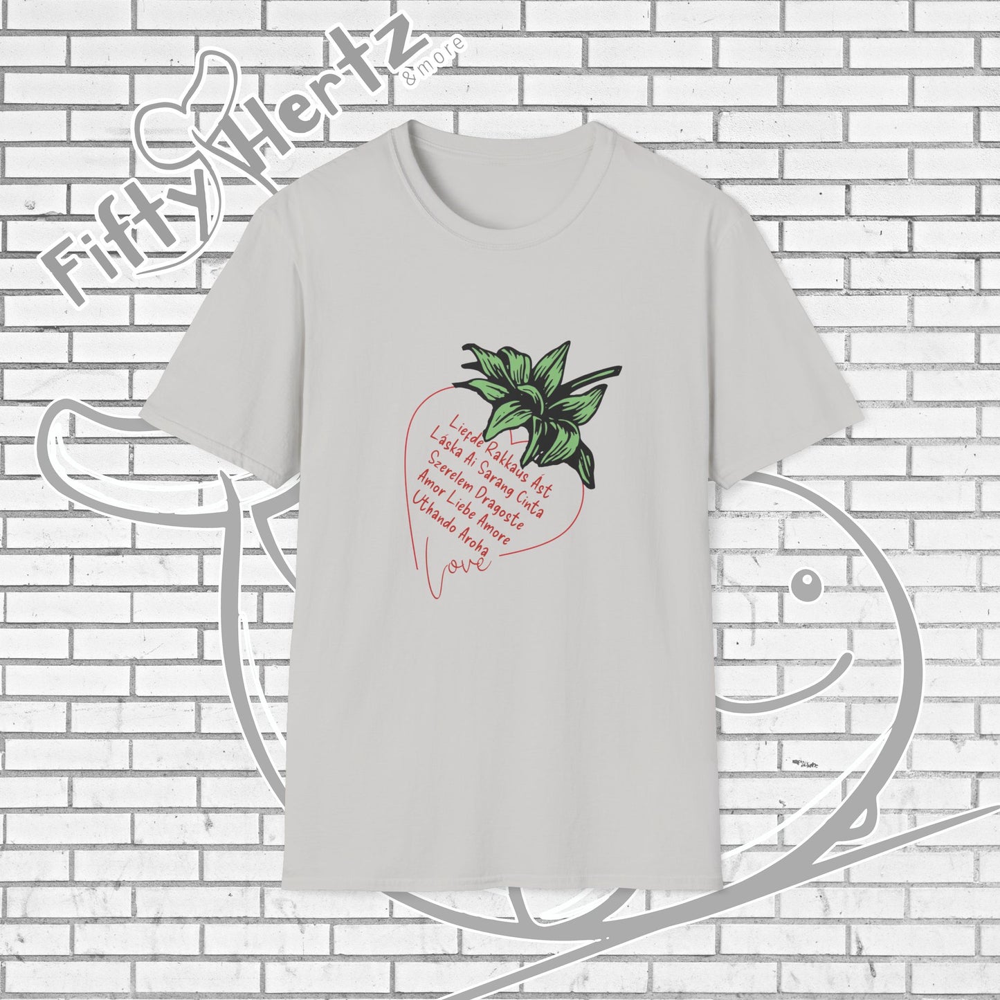 Strawberry Love Unisex T-Shirt