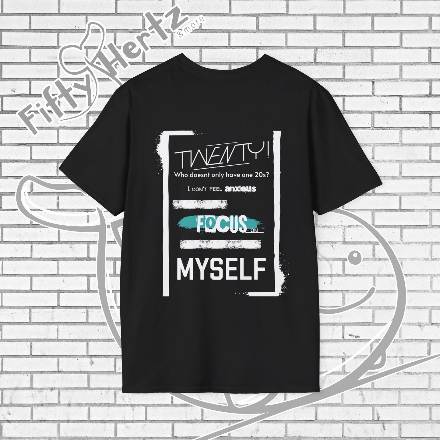Double Twenty (Dark) Unisex T-Shirt