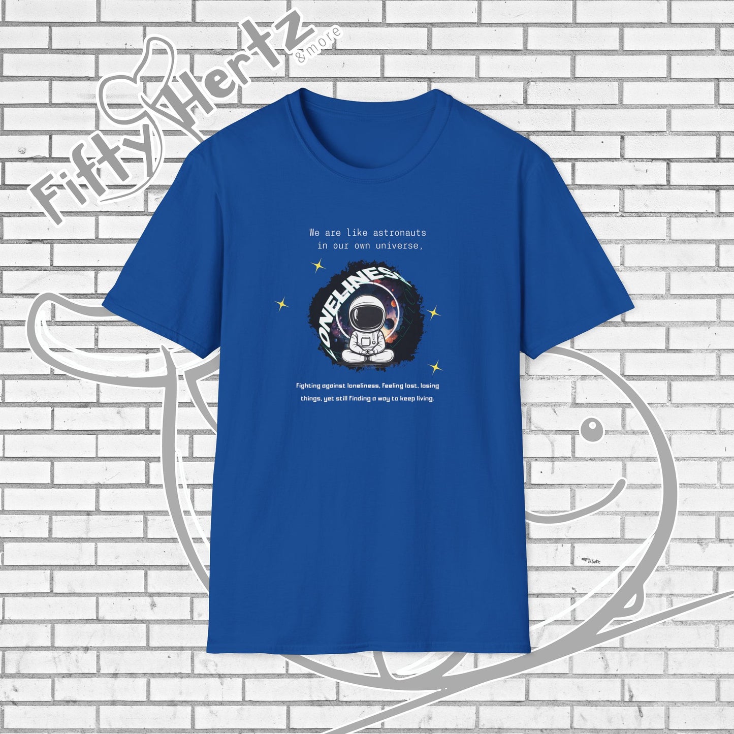 Lonely Universe (Dark) Unisex T-shirt