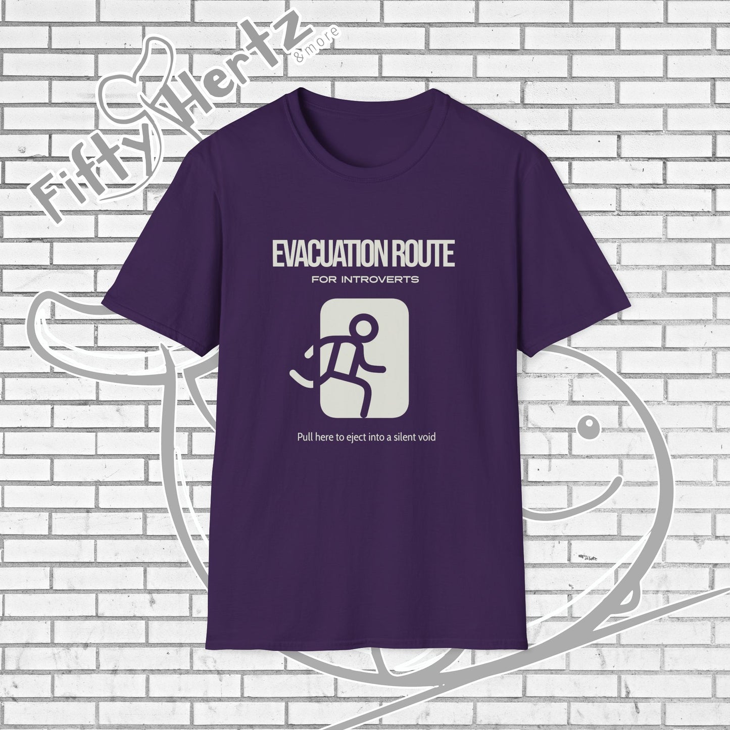 Evacuation Route (Dark) Unisex T-Shirt