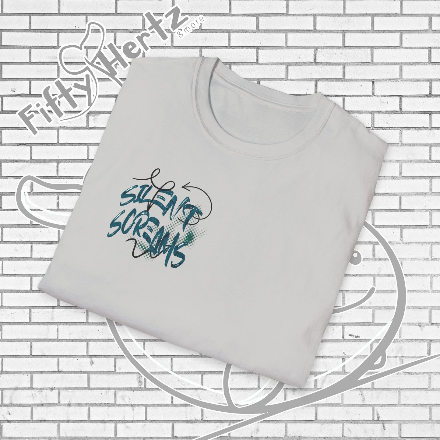 Silent Scream (Light) Unisex T-Shirt