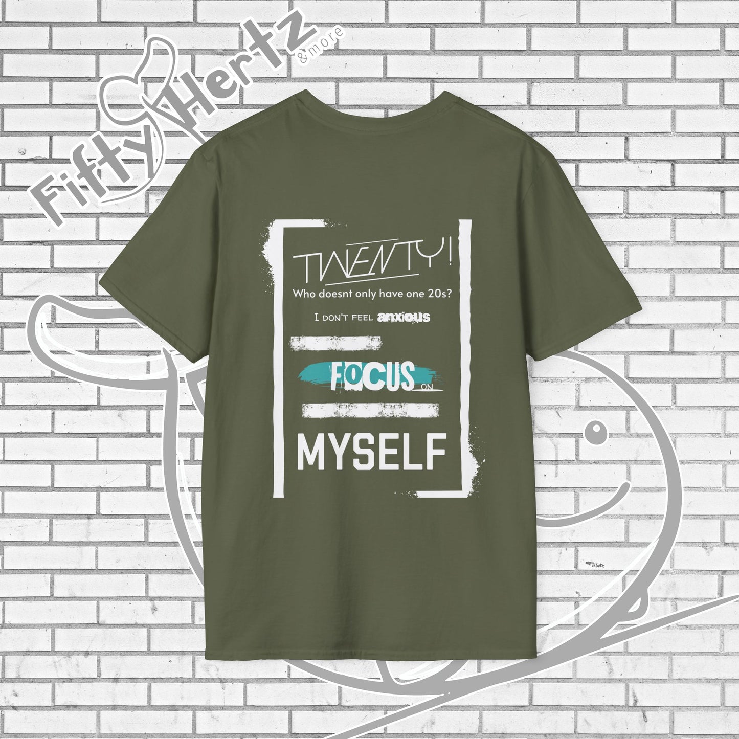 Double Twenty (Dark) Unisex T-Shirt