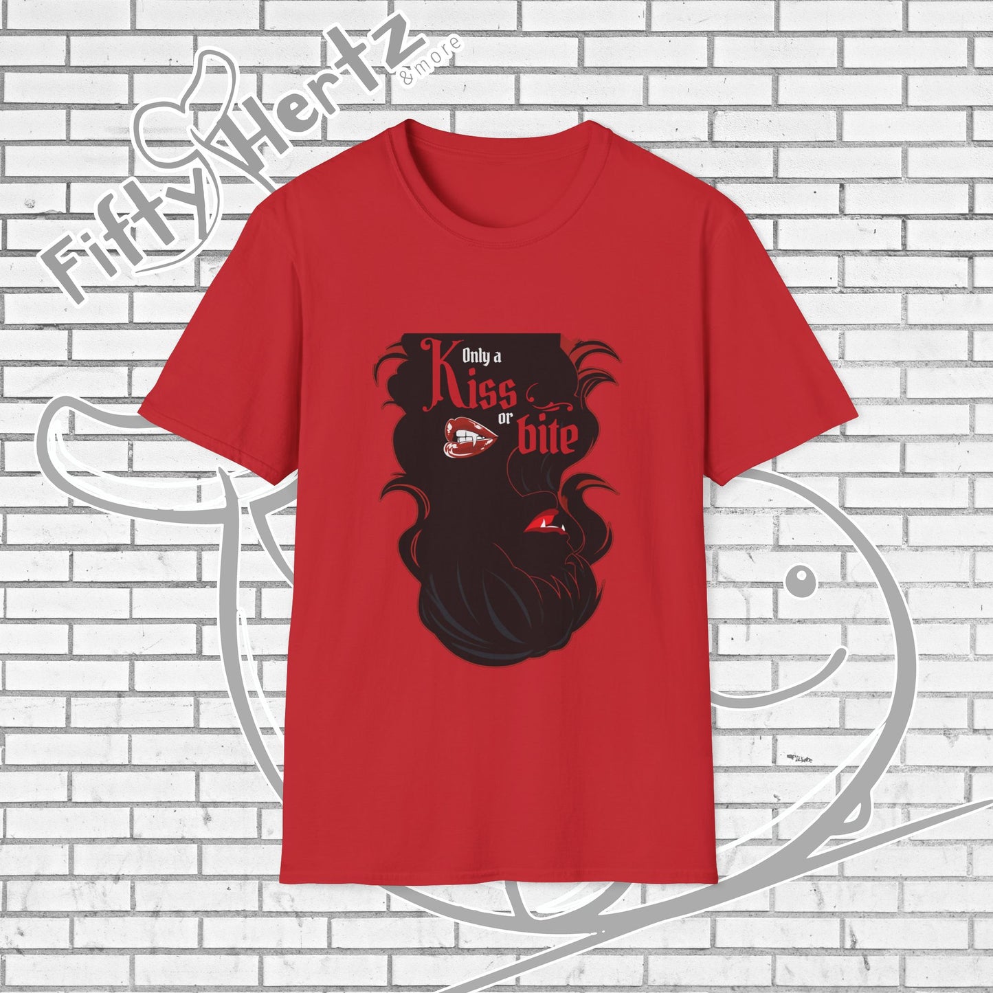 Kiss OR bite? Unisex T-Shirt