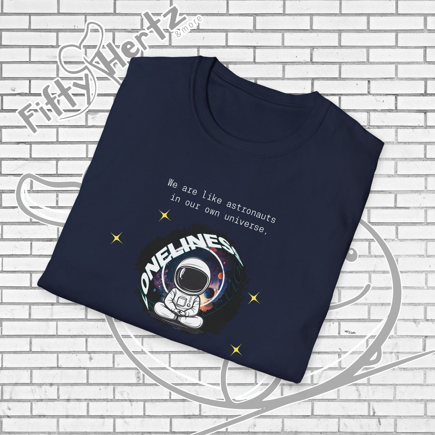 Lonely Universe (Dark) Unisex T-shirt