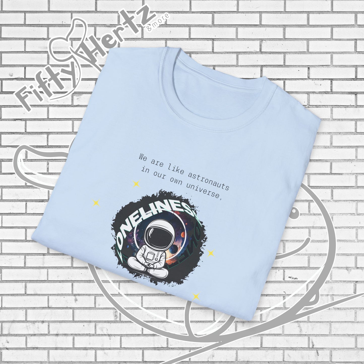 Lonely Universe (Light) Unisex T-shirt