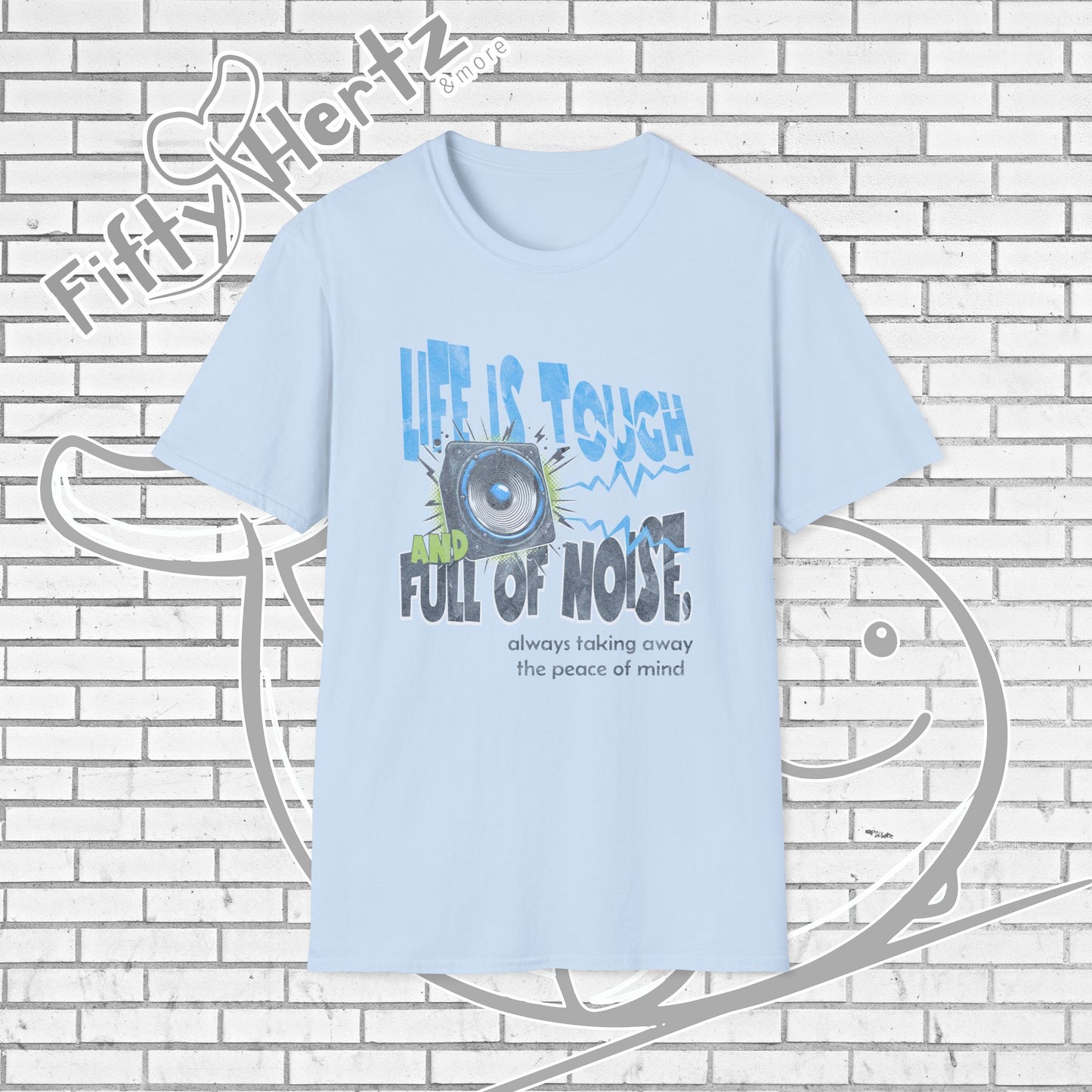 Full of Noise (Light) Unisex T-Shirt