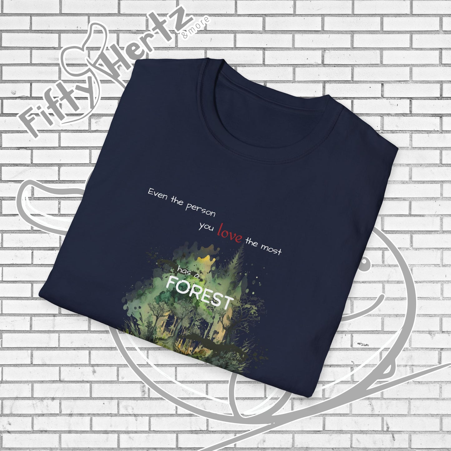 Unreached Forest (Dark) Unisex T-Shirt