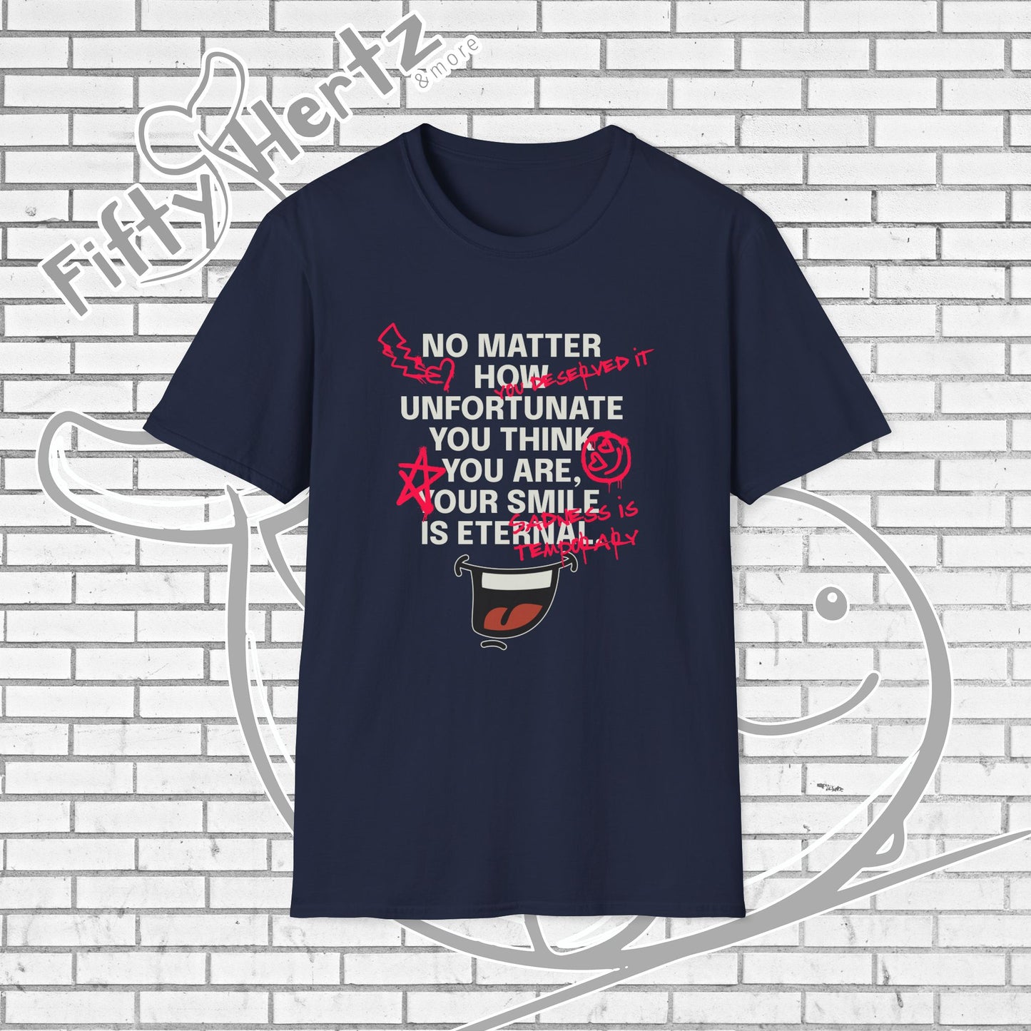 Eternal Smile (Dark) Unisex T-Shirt