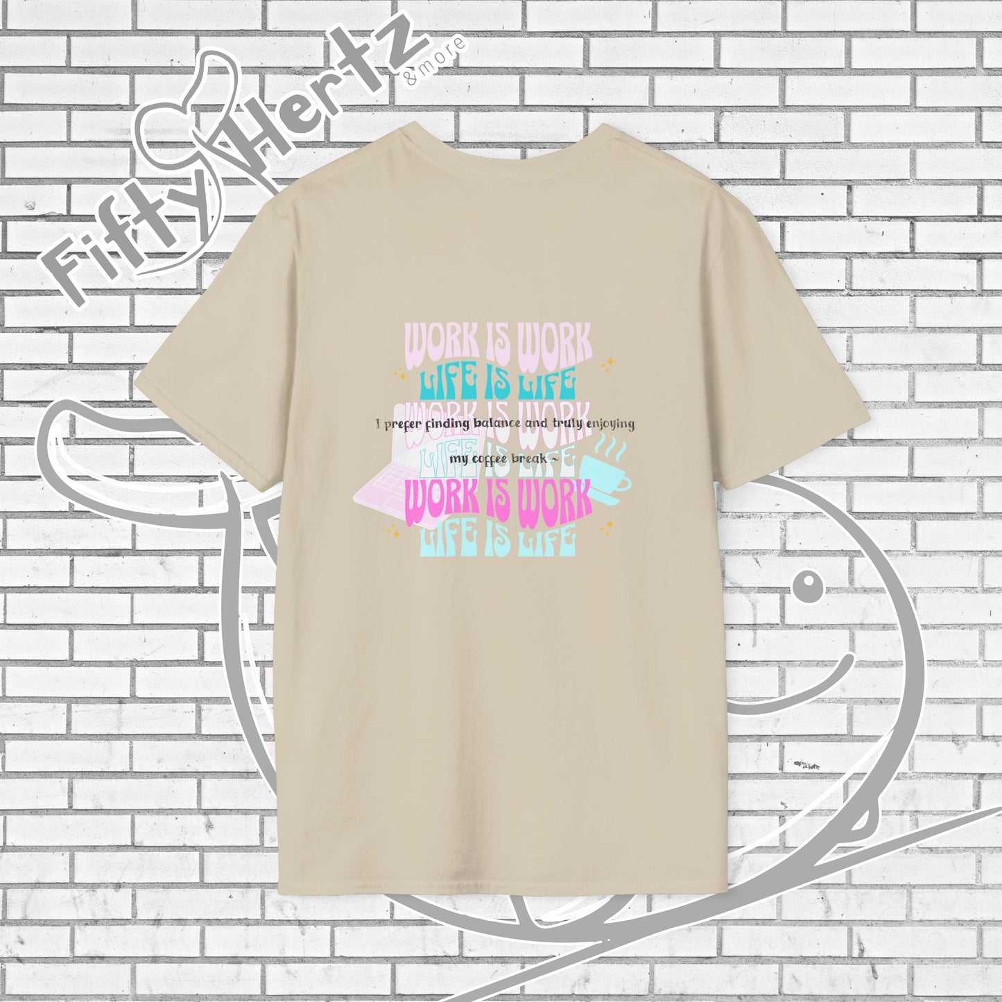 Work-life Balance (Light) Unisex T-Shirt