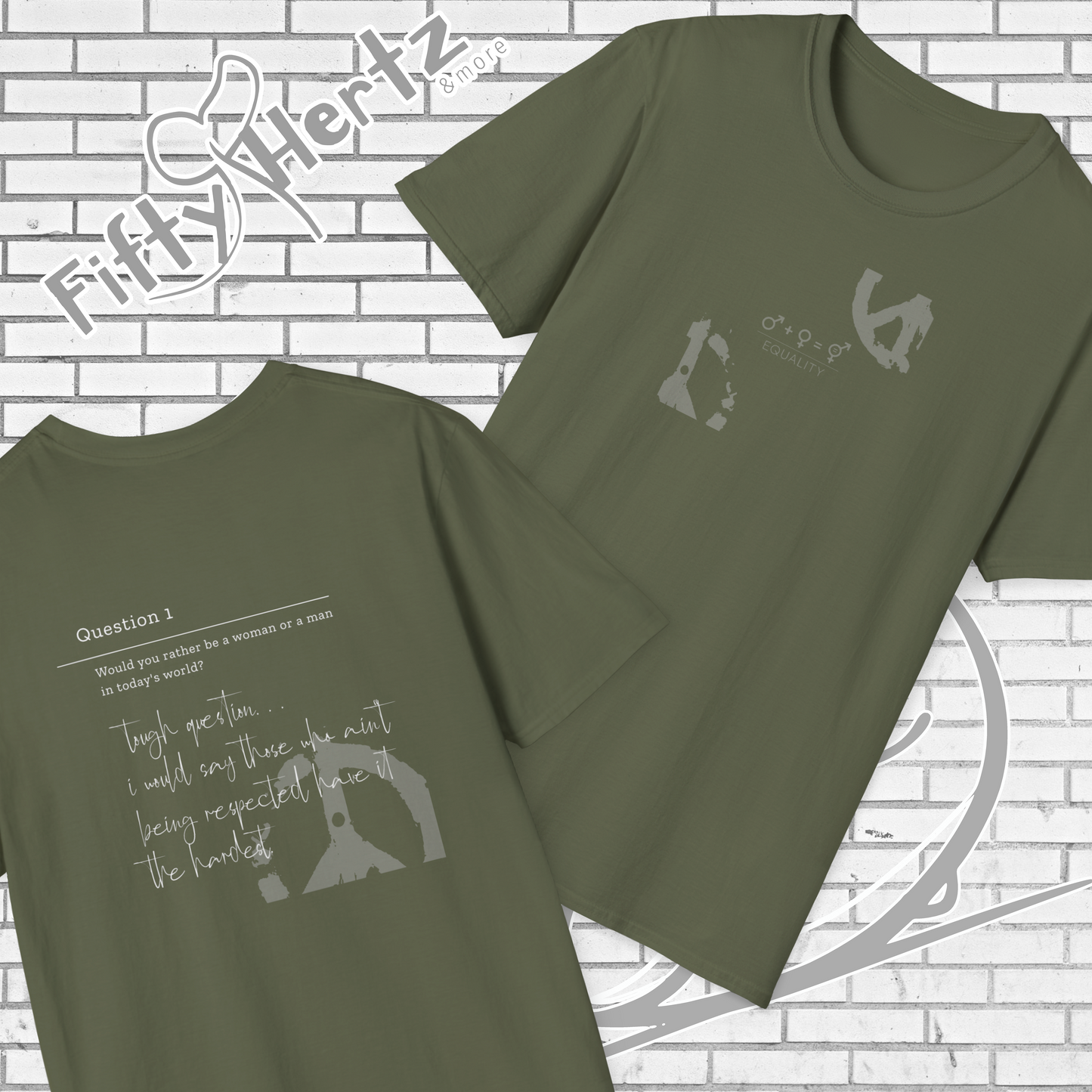 Respect & Equality (Dark) Unisex T-Shirt