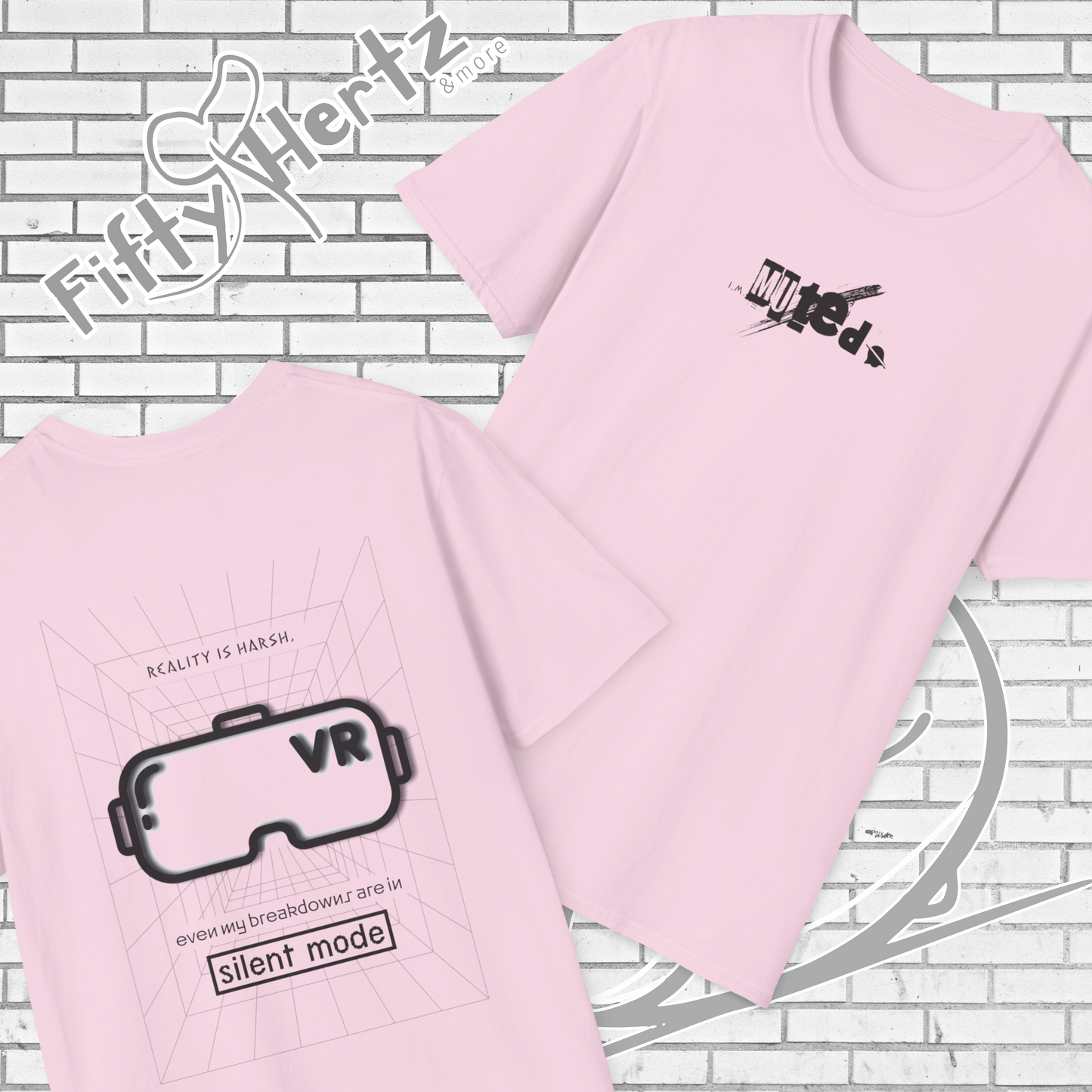Virtual Reality (Light) Unisex T-shirt