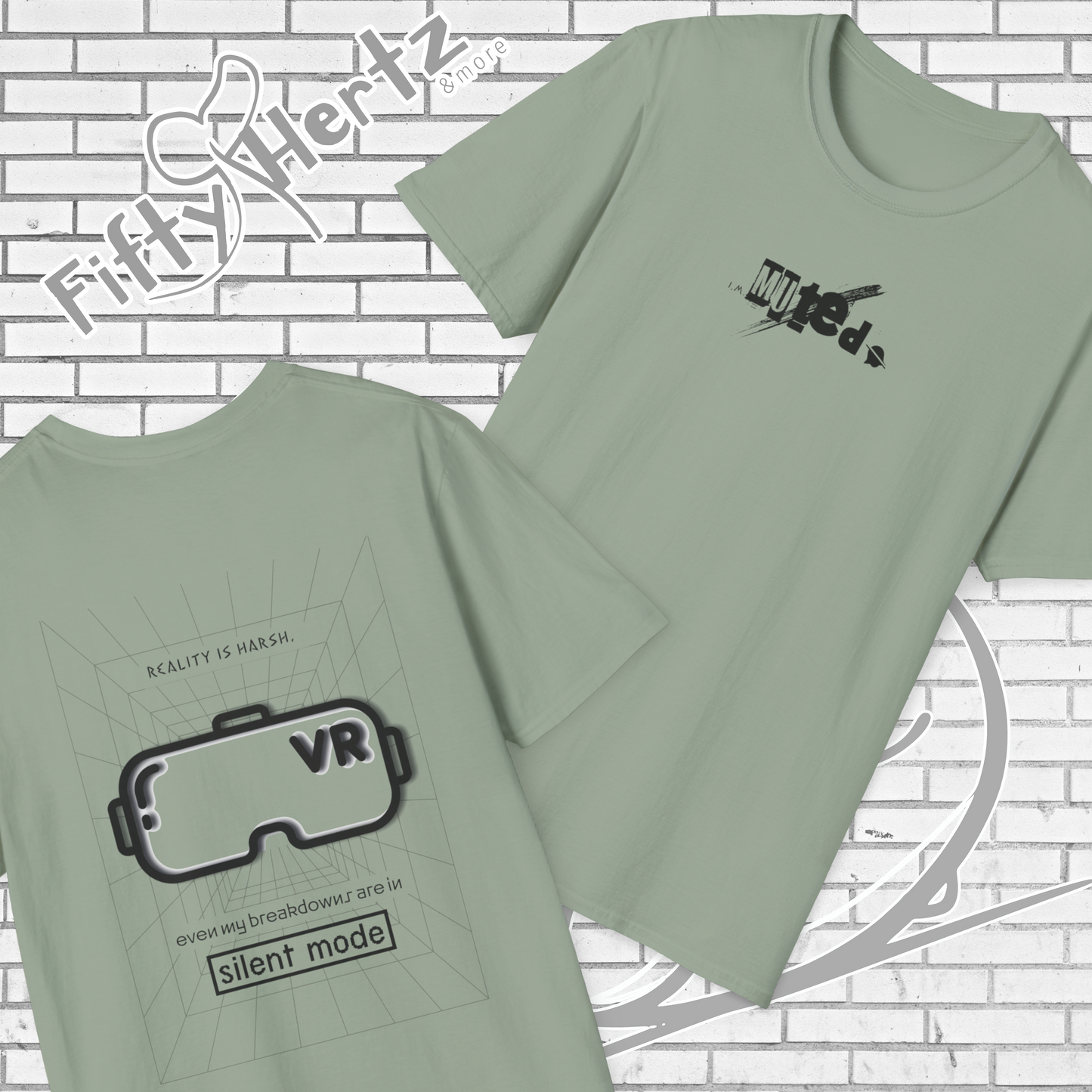 Virtual Reality (Light) Unisex T-shirt