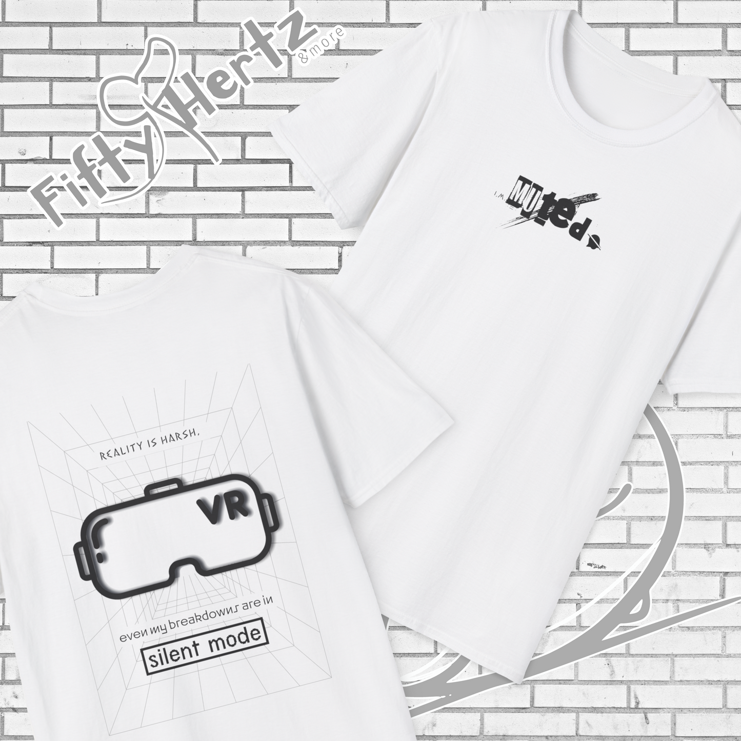 Virtual Reality (Light) Unisex T-shirt