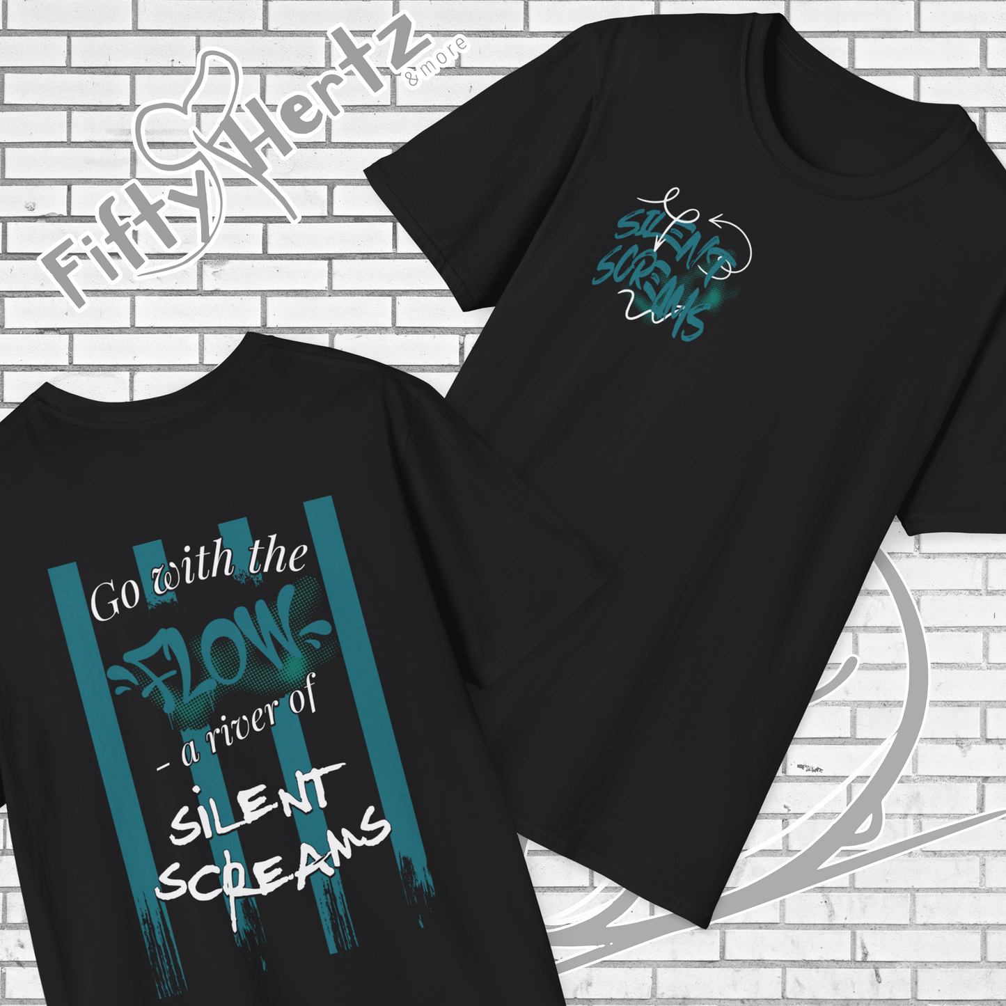 Silent Scream (Dark) Unisex T-Shirt