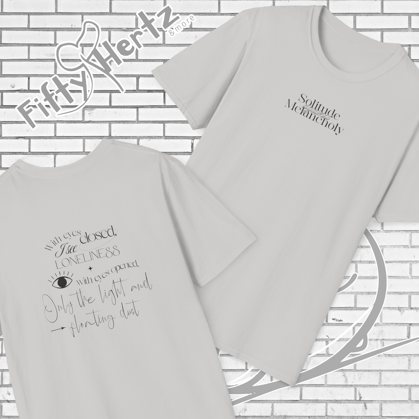 Sad Solitude (Light) Unisex T-shirt