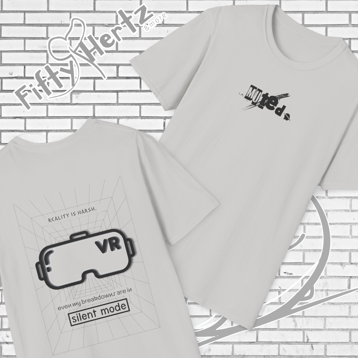 Virtual Reality (Light) Unisex T-shirt