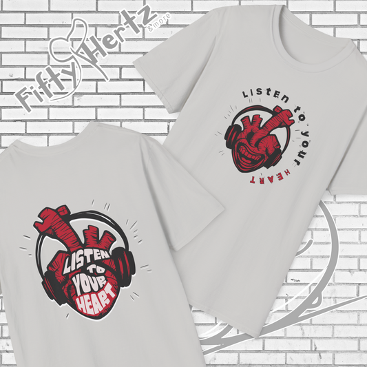 Listen to Heart (Light) Unisex T-Shirt