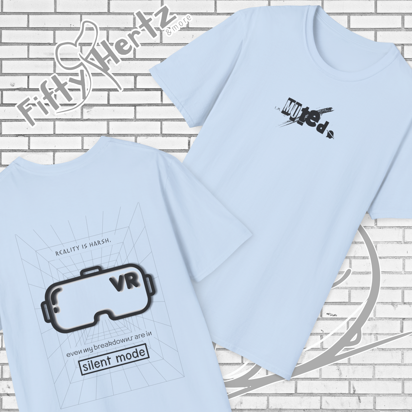 Virtual Reality (Light) Unisex T-shirt