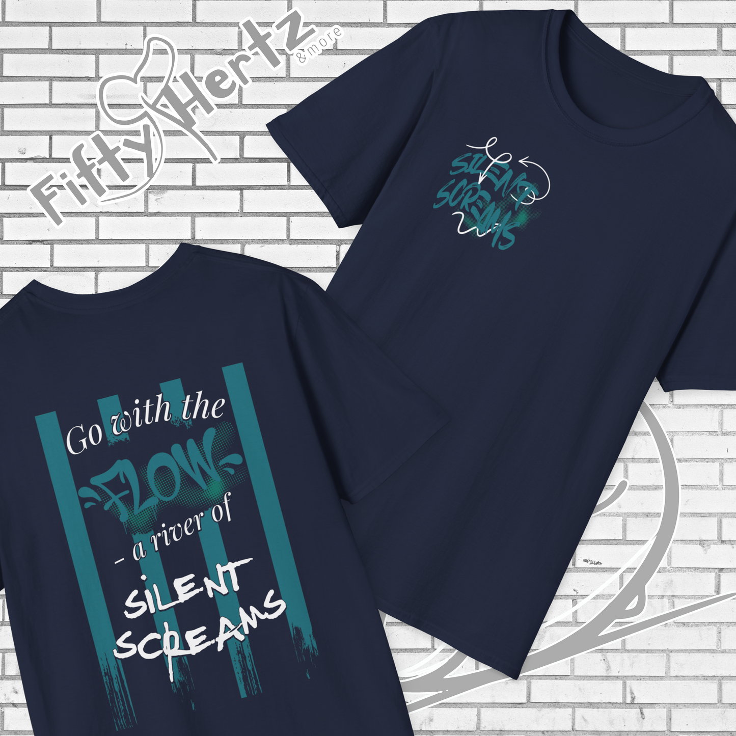 Silent Scream (Dark) Unisex T-Shirt