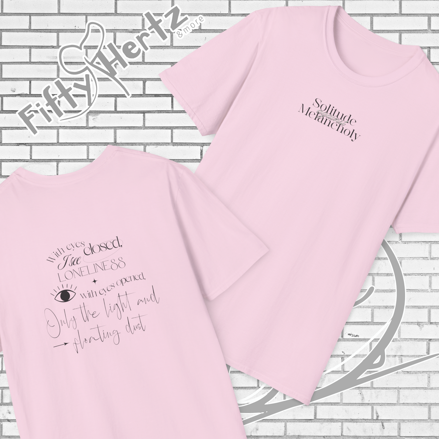 Sad Solitude (Light) Unisex T-shirt