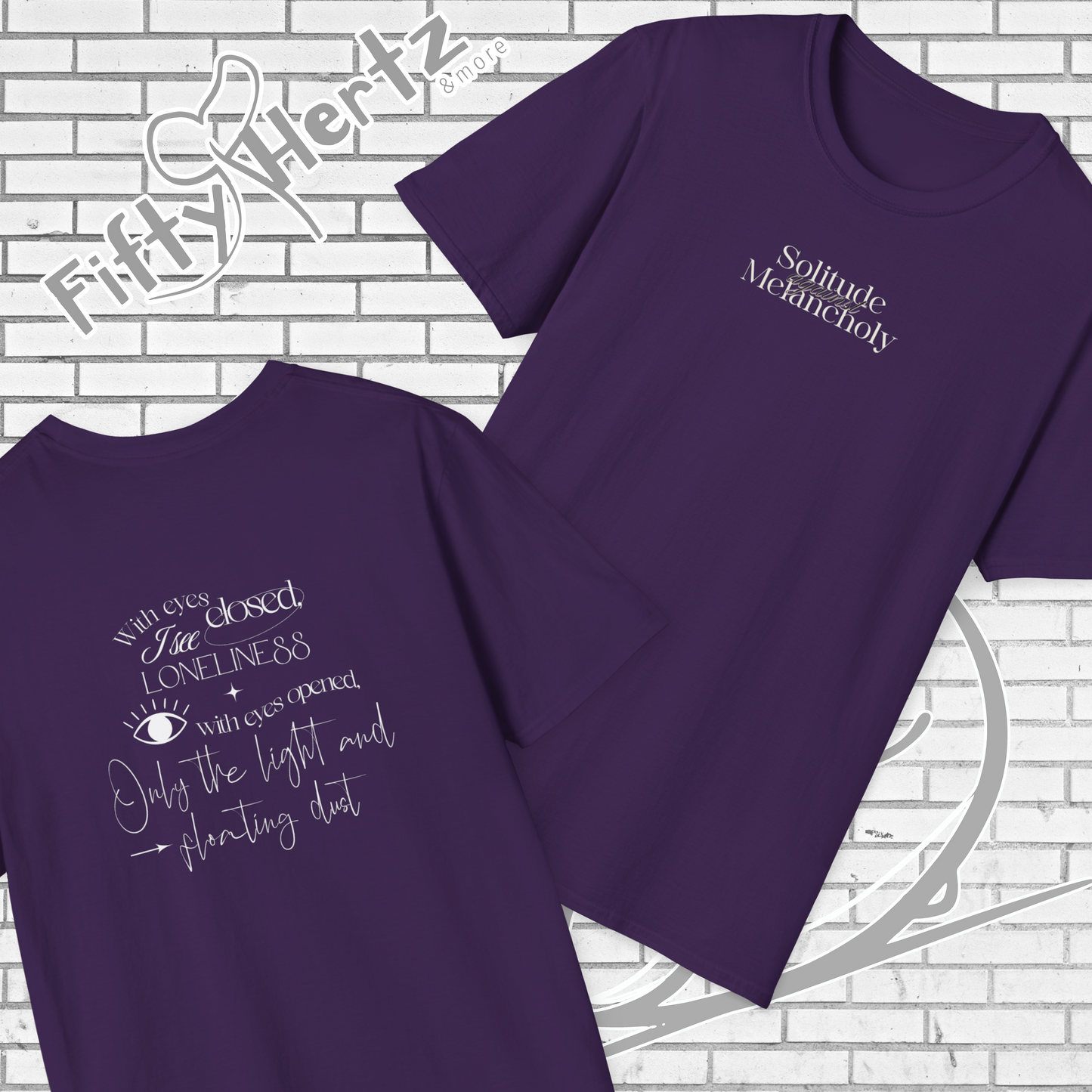 Sad Solitude (Dark) Unisex T-shirt