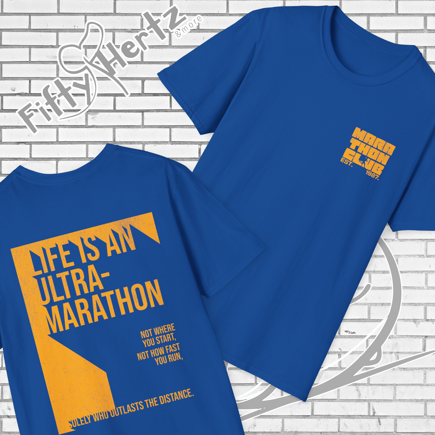 Marathon CLUB (Dark) Unisex T-Shirt