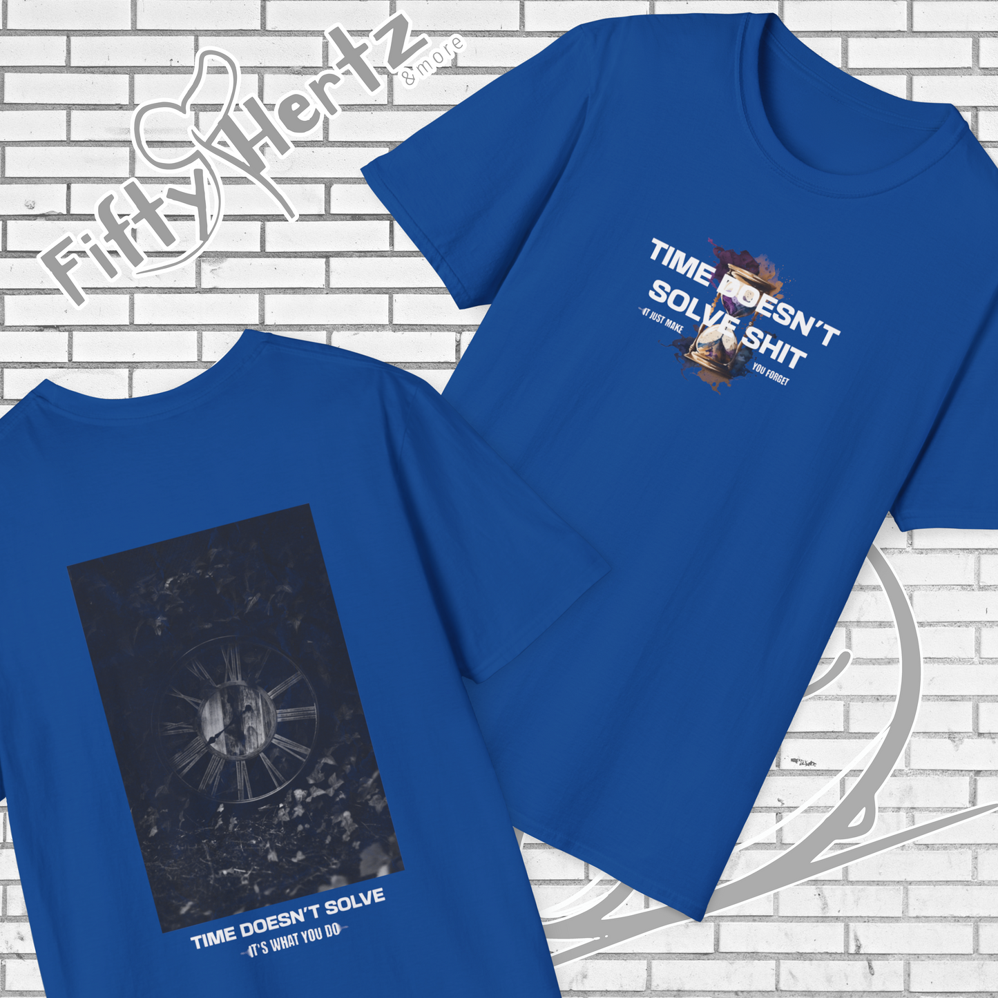 Time doesn't Solve (Dark) Unisex T-Shirt