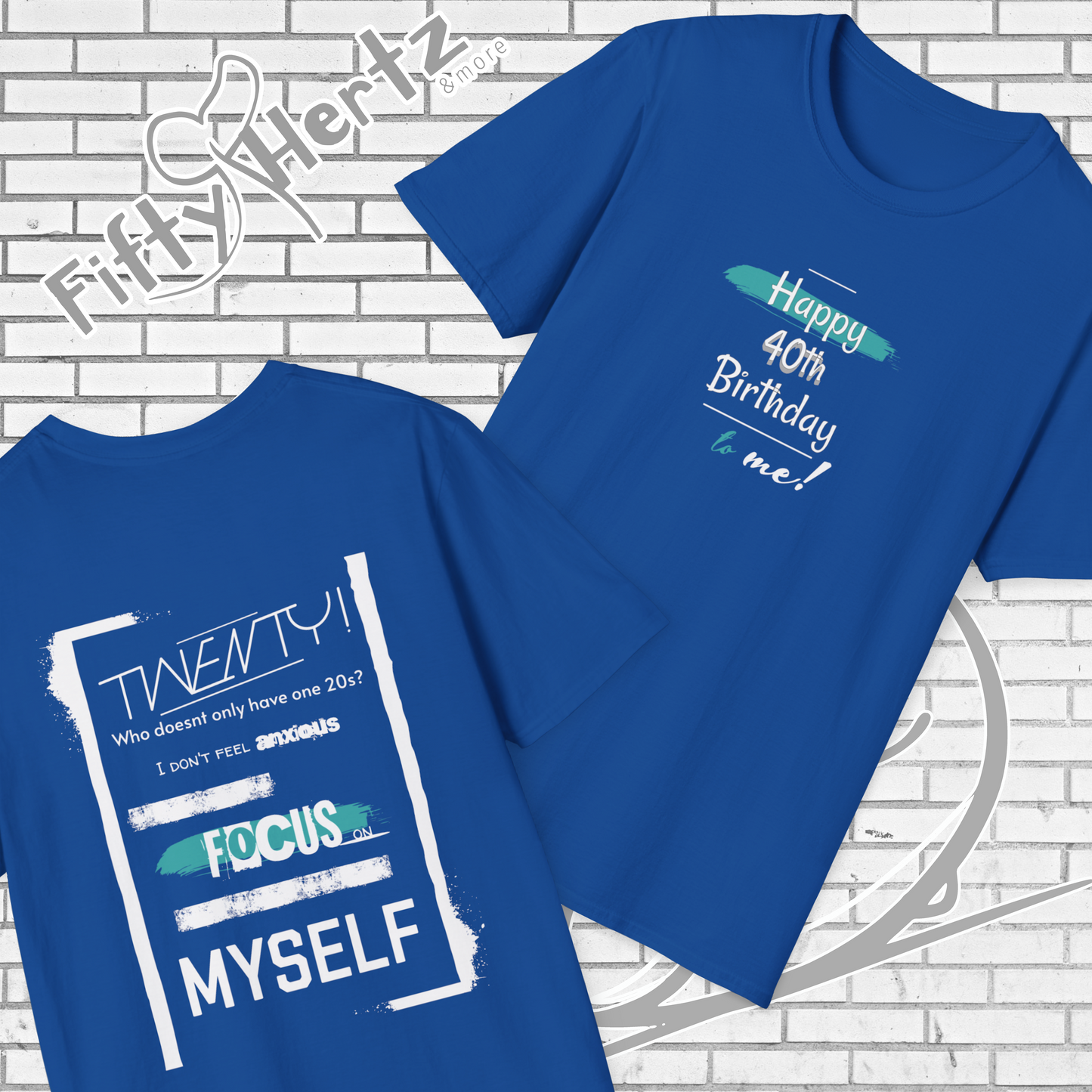 Double Twenty (Dark) Unisex T-Shirt