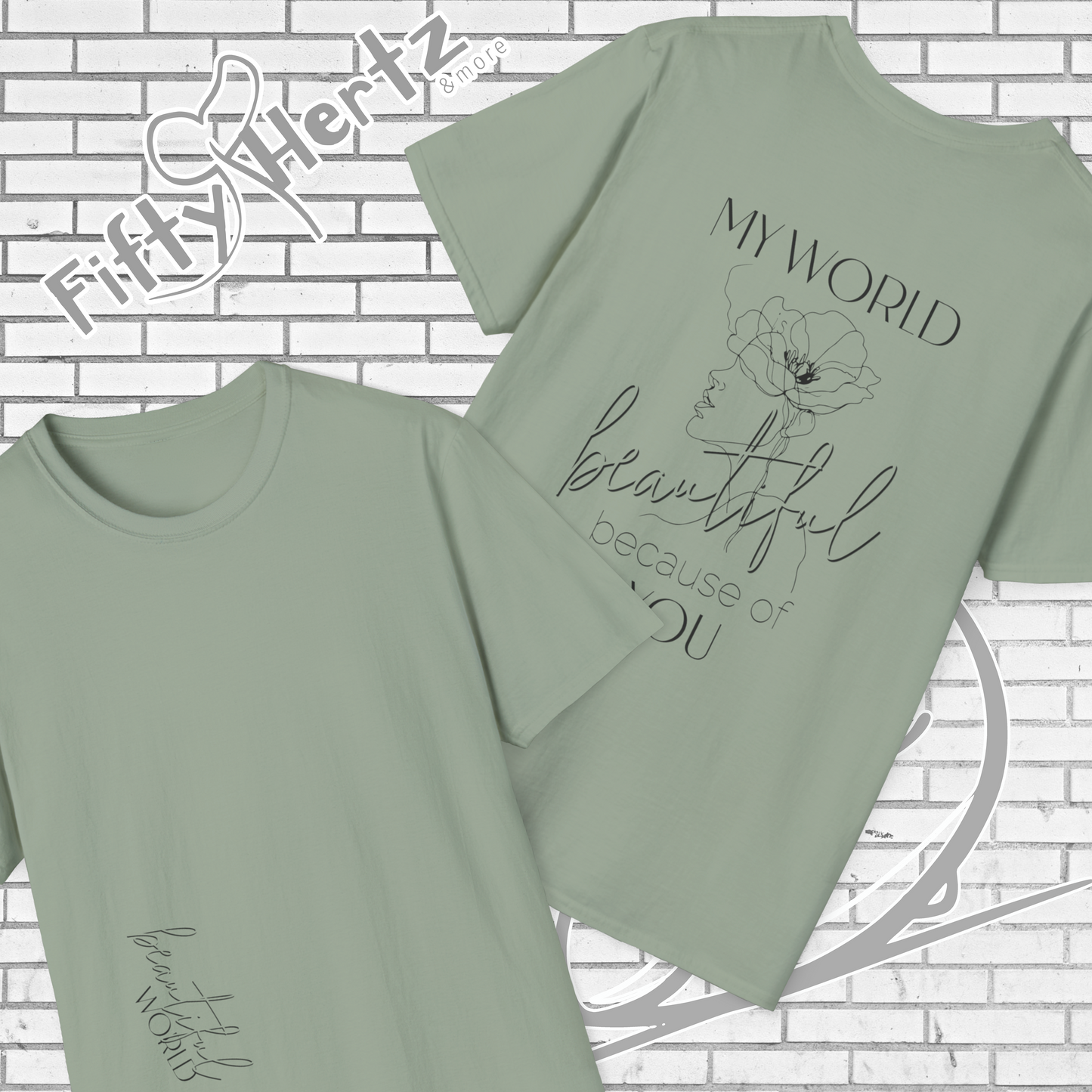 Beautiful World (Light) Unisex T-Shirt