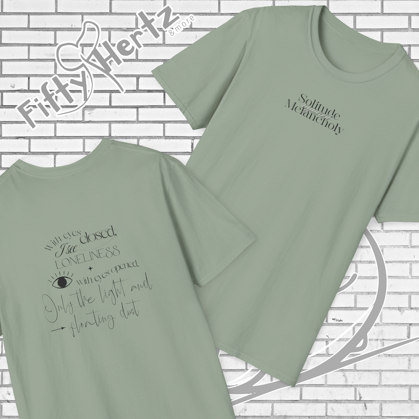 Sad Solitude (Light) Unisex T-shirt
