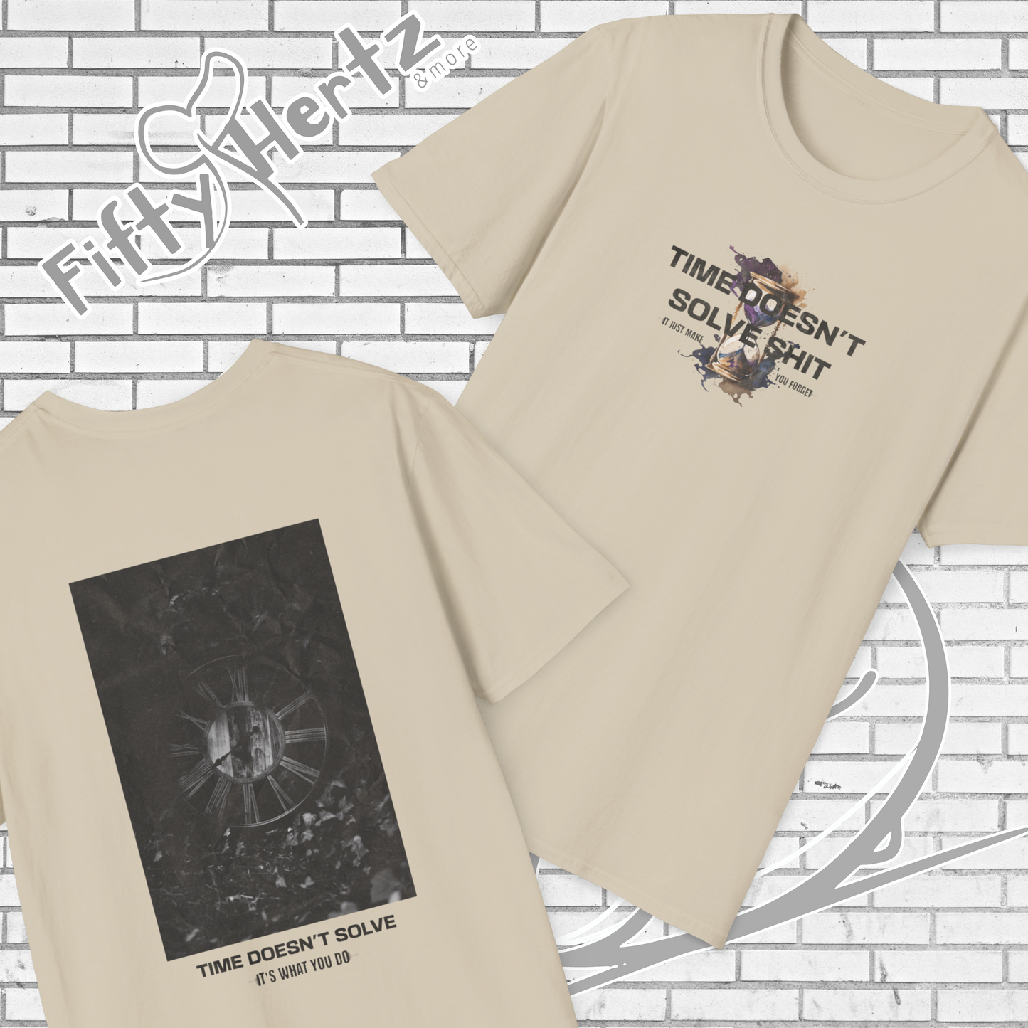 Time doesn't Solve (Light) Unisex T-Shirt
