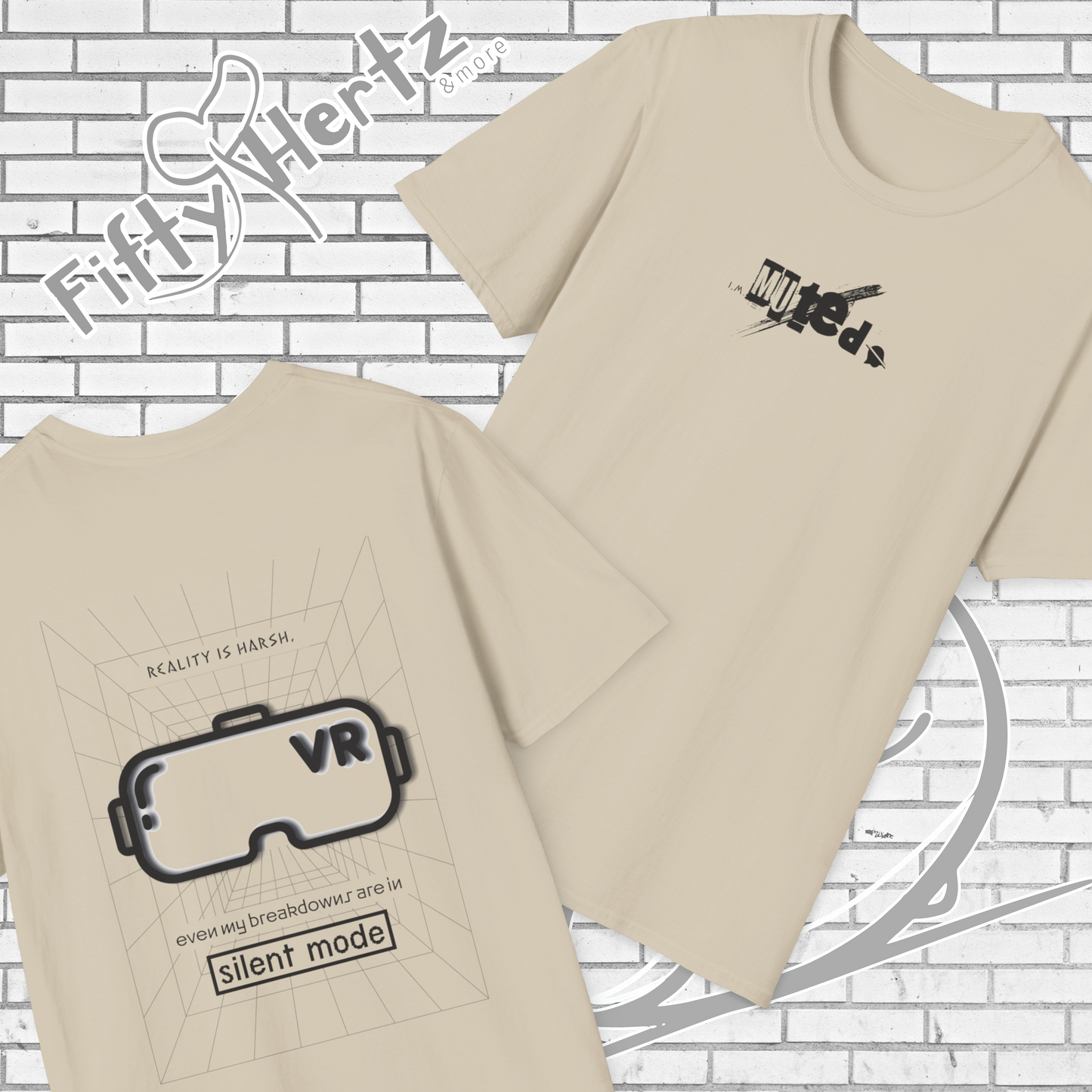 Virtual Reality (Light) Unisex T-shirt