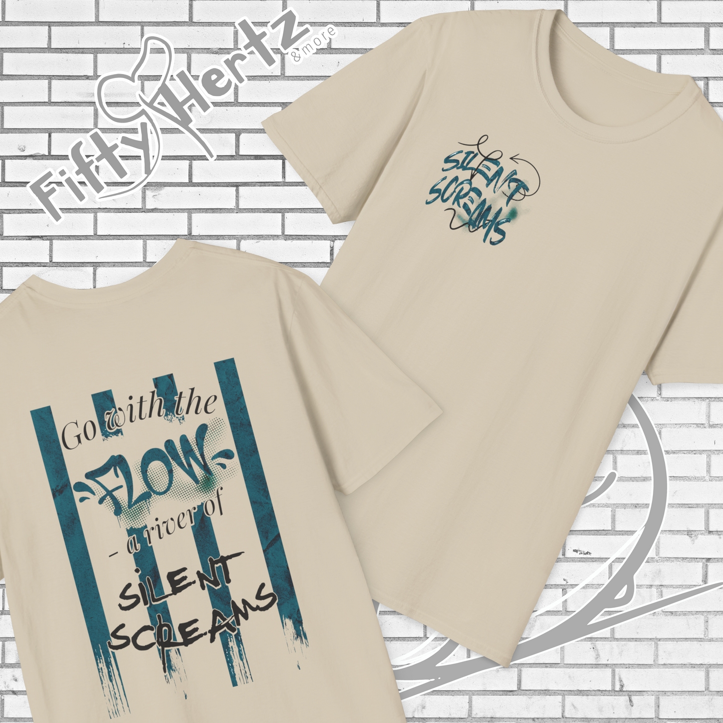 Silent Scream (Light) Unisex T-Shirt