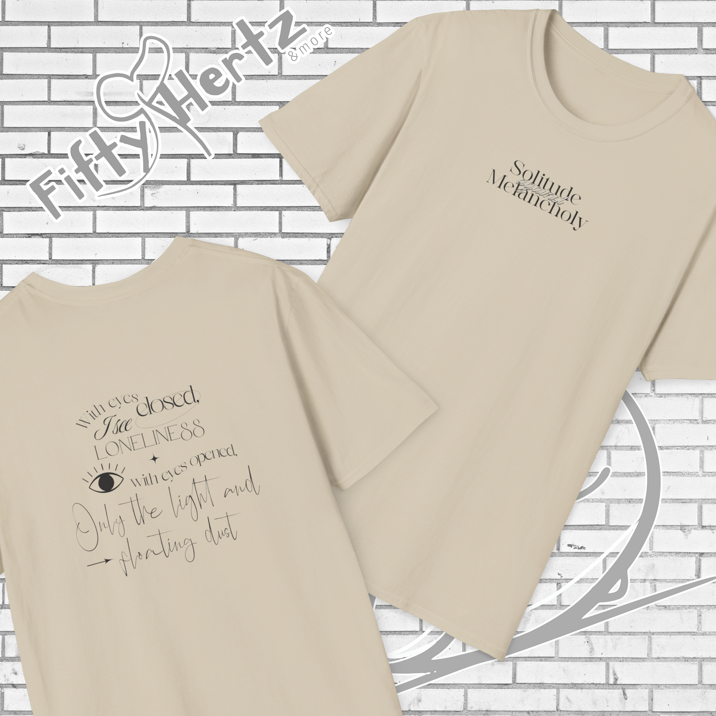 Sad Solitude (Light) Unisex T-shirt