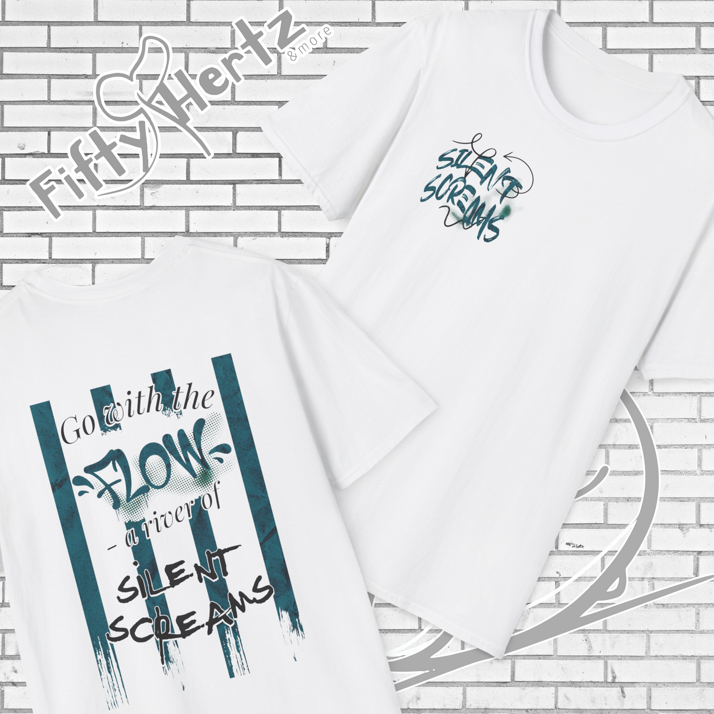 Silent Scream (Light) Unisex T-Shirt